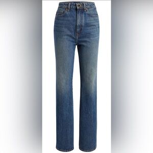 KHAITE The Danielle Straight Leg Jeans Size 27, Color Archer